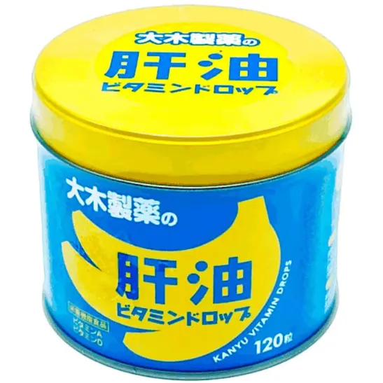Ohki Papa Jelly Рыбий жир, детские витамины жевательные - желе, вкус банана, 120 шт
