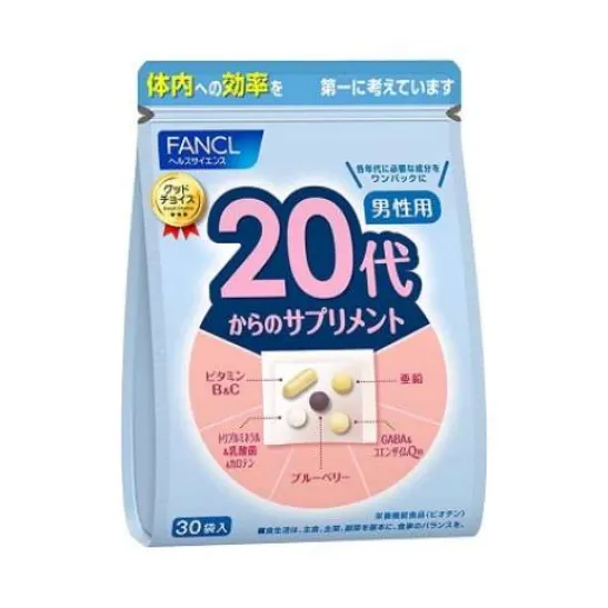FANCL мужские витамины, 20+, 30 дней